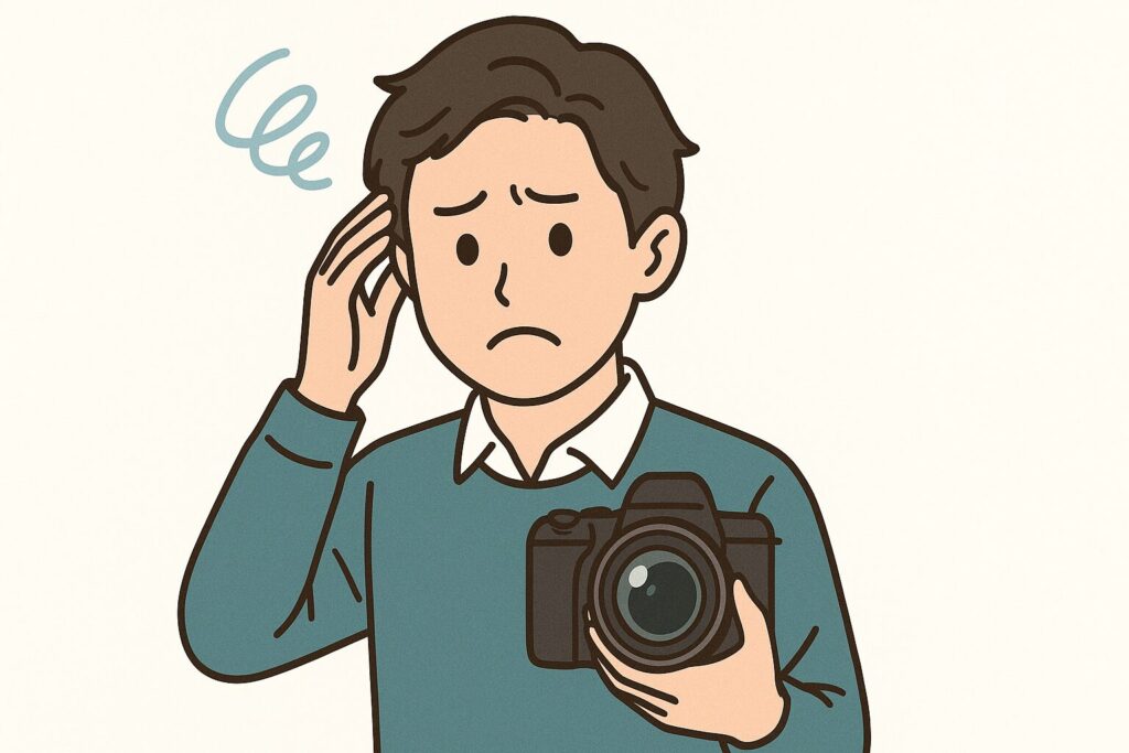 カメラが壊れて困る人